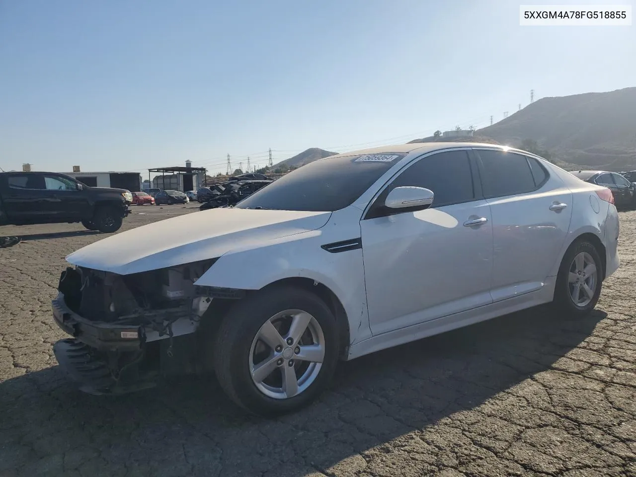 5XXGM4A78FG518855 2015 Kia Optima Lx