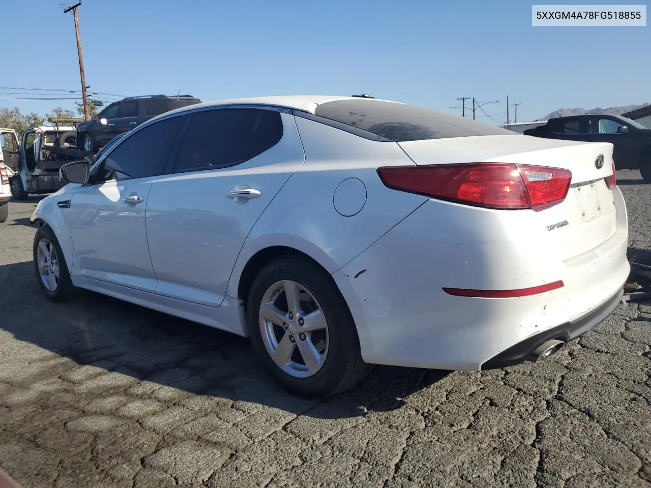 2015 Kia Optima Lx VIN: 5XXGM4A78FG518855 Lot: 75059364