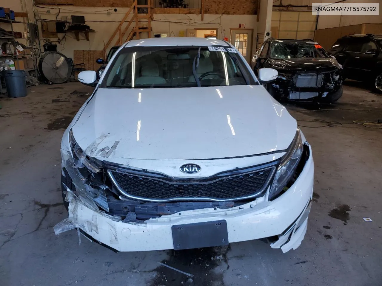 2015 Kia Optima Lx VIN: KNAGM4A77F5575792 Lot: 75061804