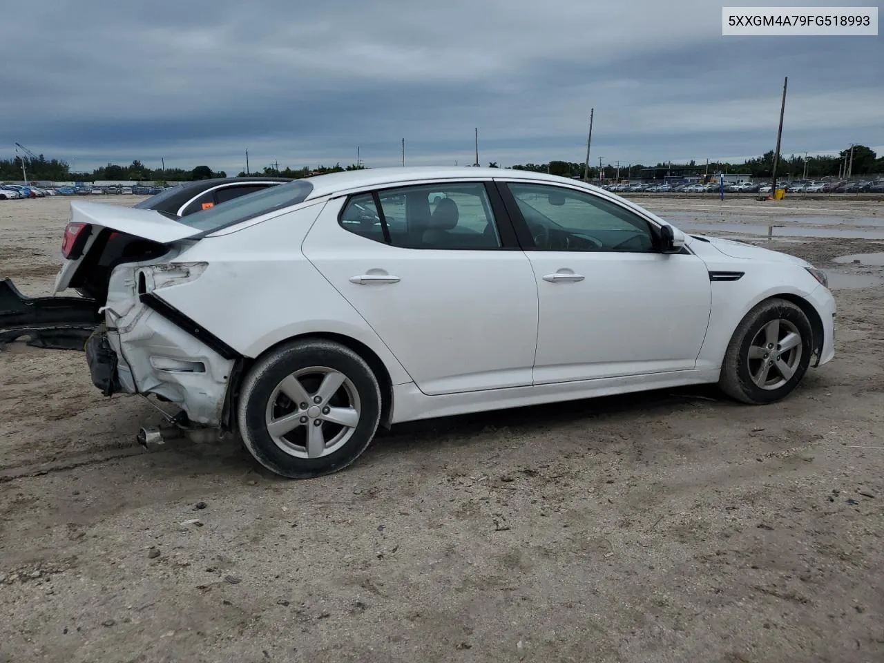 2015 Kia Optima Lx VIN: 5XXGM4A79FG518993 Lot: 75073534