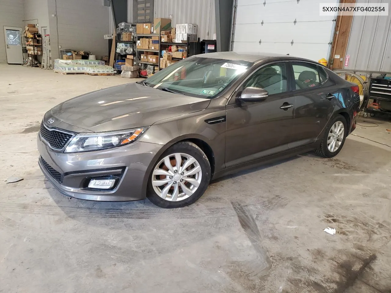 5XXGN4A7XFG402554 2015 Kia Optima Ex