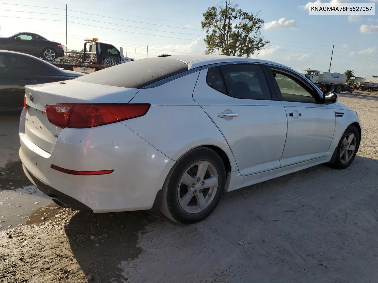 2015 Kia Optima Lx VIN: KNAGM4A78F5627057 Lot: 75162154