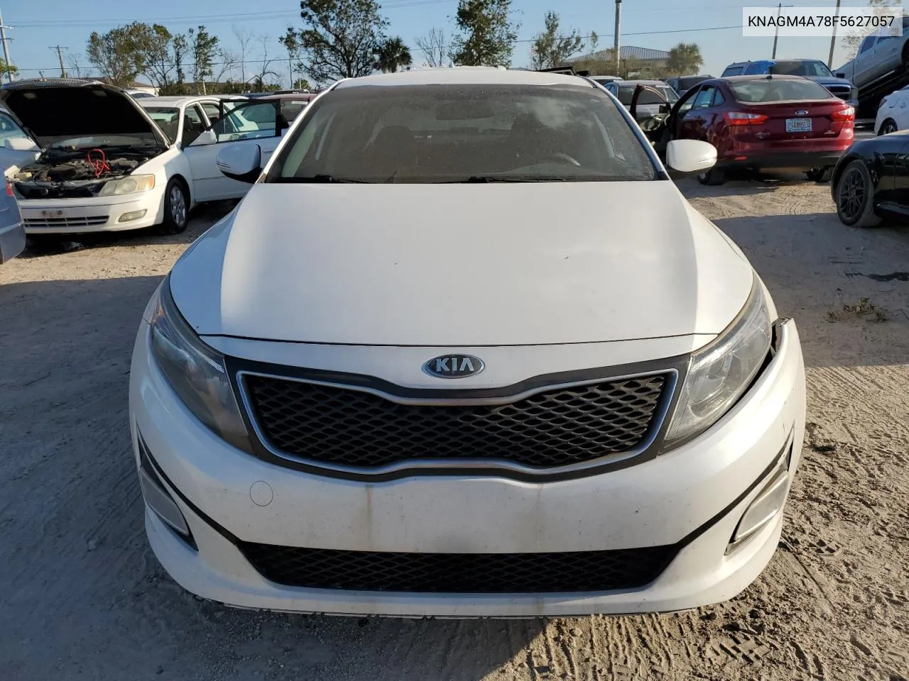 2015 Kia Optima Lx VIN: KNAGM4A78F5627057 Lot: 75162154