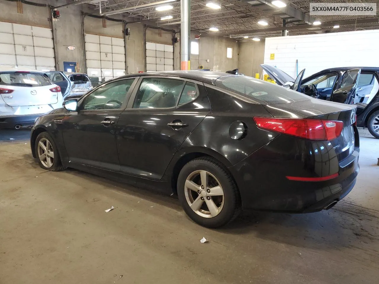 2015 Kia Optima Lx VIN: 5XXGM4A77FG403566 Lot: 75190324