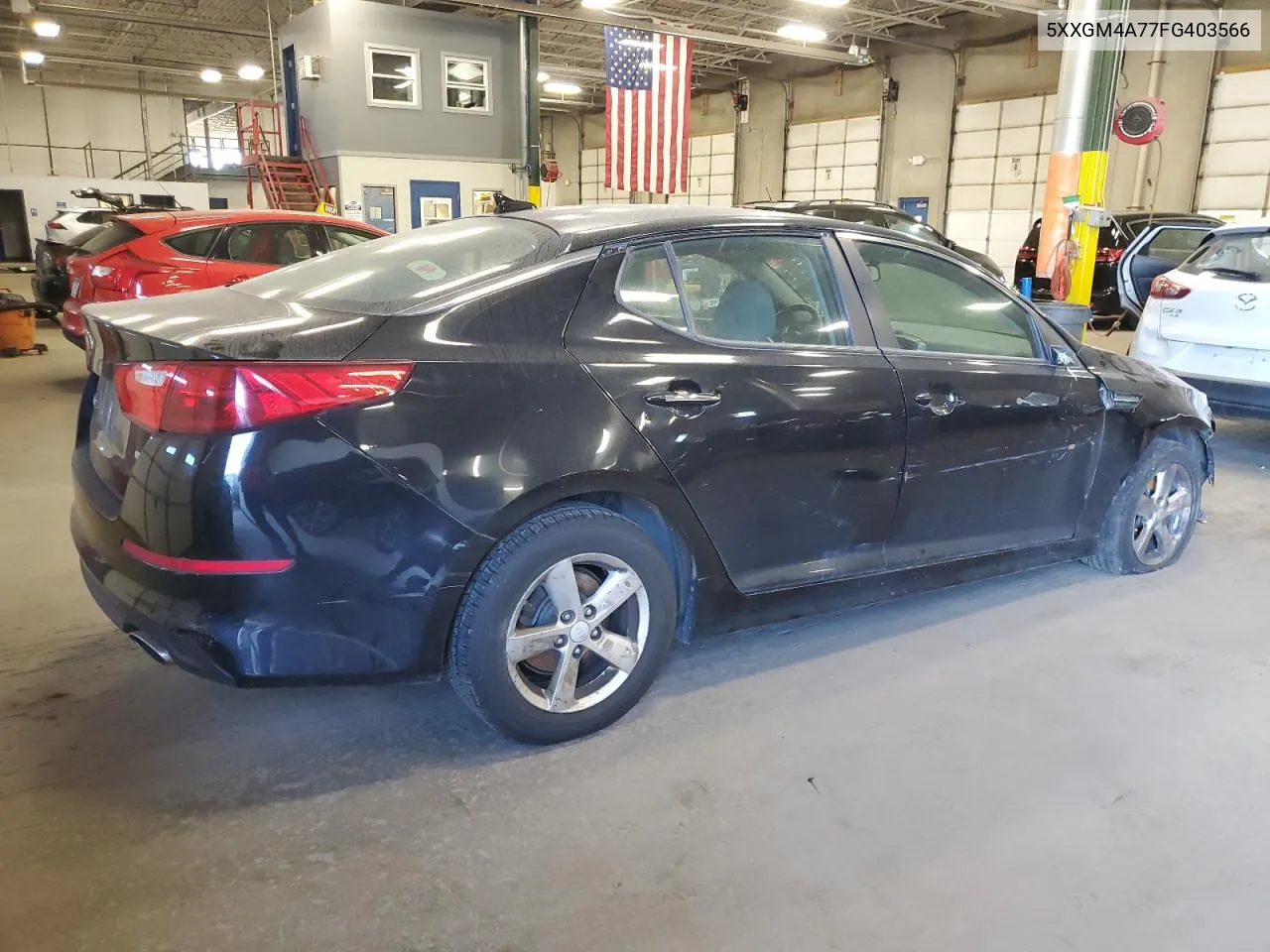 5XXGM4A77FG403566 2015 Kia Optima Lx