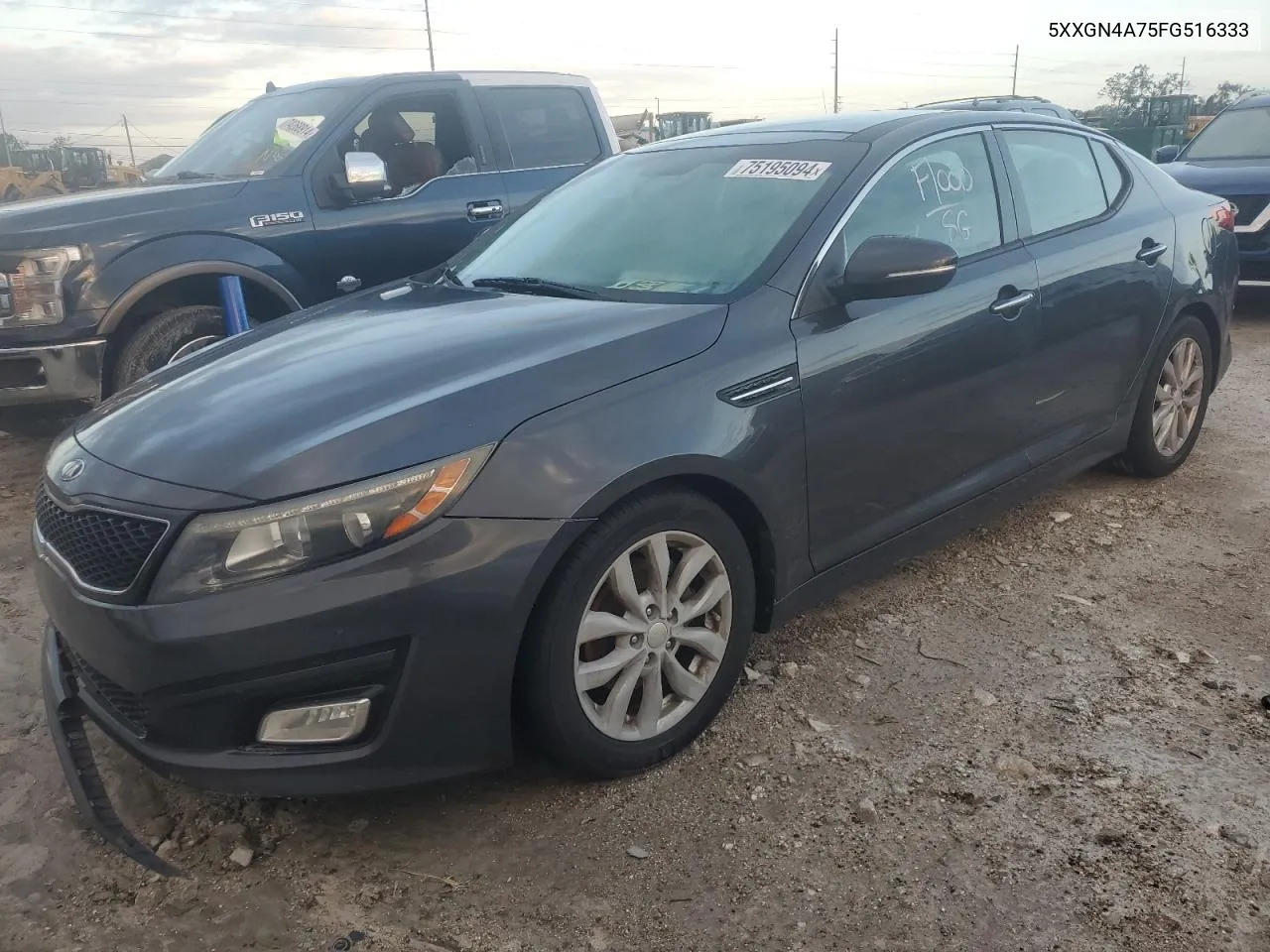 5XXGN4A75FG516333 2015 Kia Optima Ex