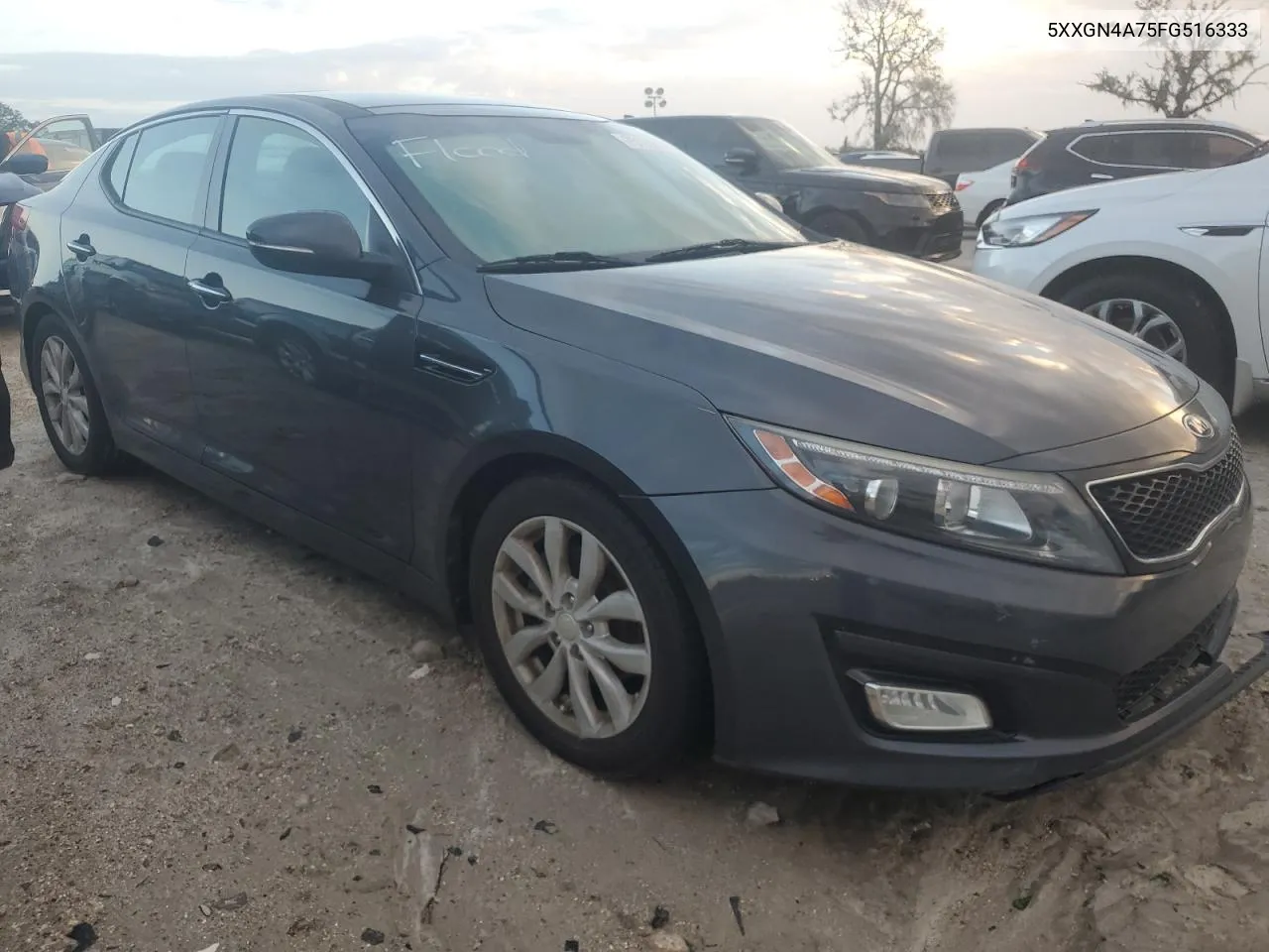 2015 Kia Optima Ex VIN: 5XXGN4A75FG516333 Lot: 75195094