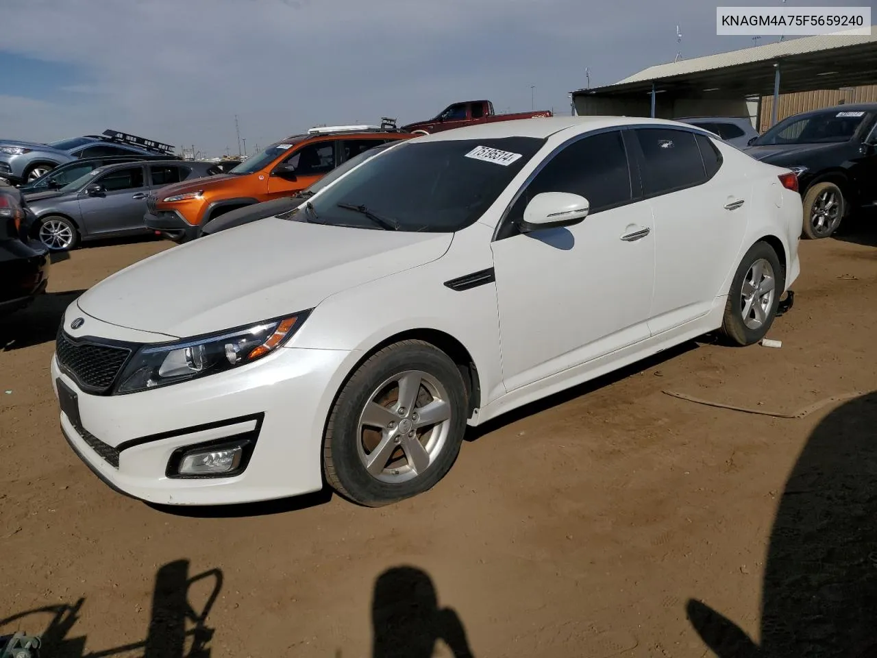 KNAGM4A75F5659240 2015 Kia Optima Lx