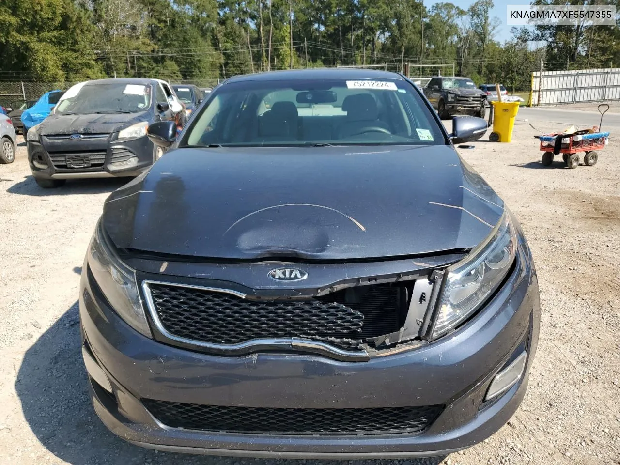 2015 Kia Optima Lx VIN: KNAGM4A7XF5547355 Lot: 75212224