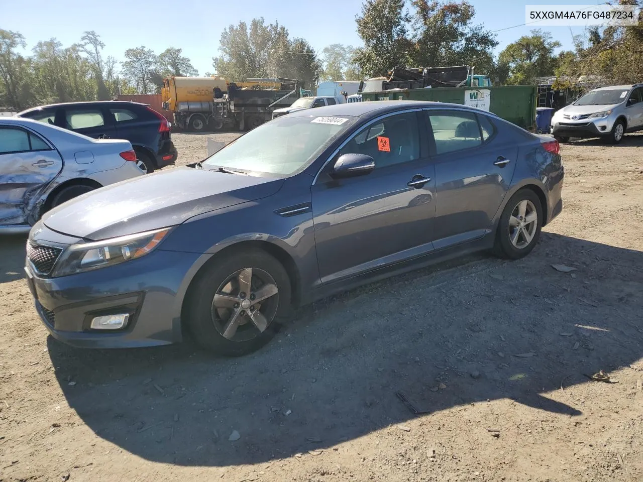 5XXGM4A76FG487234 2015 Kia Optima Lx