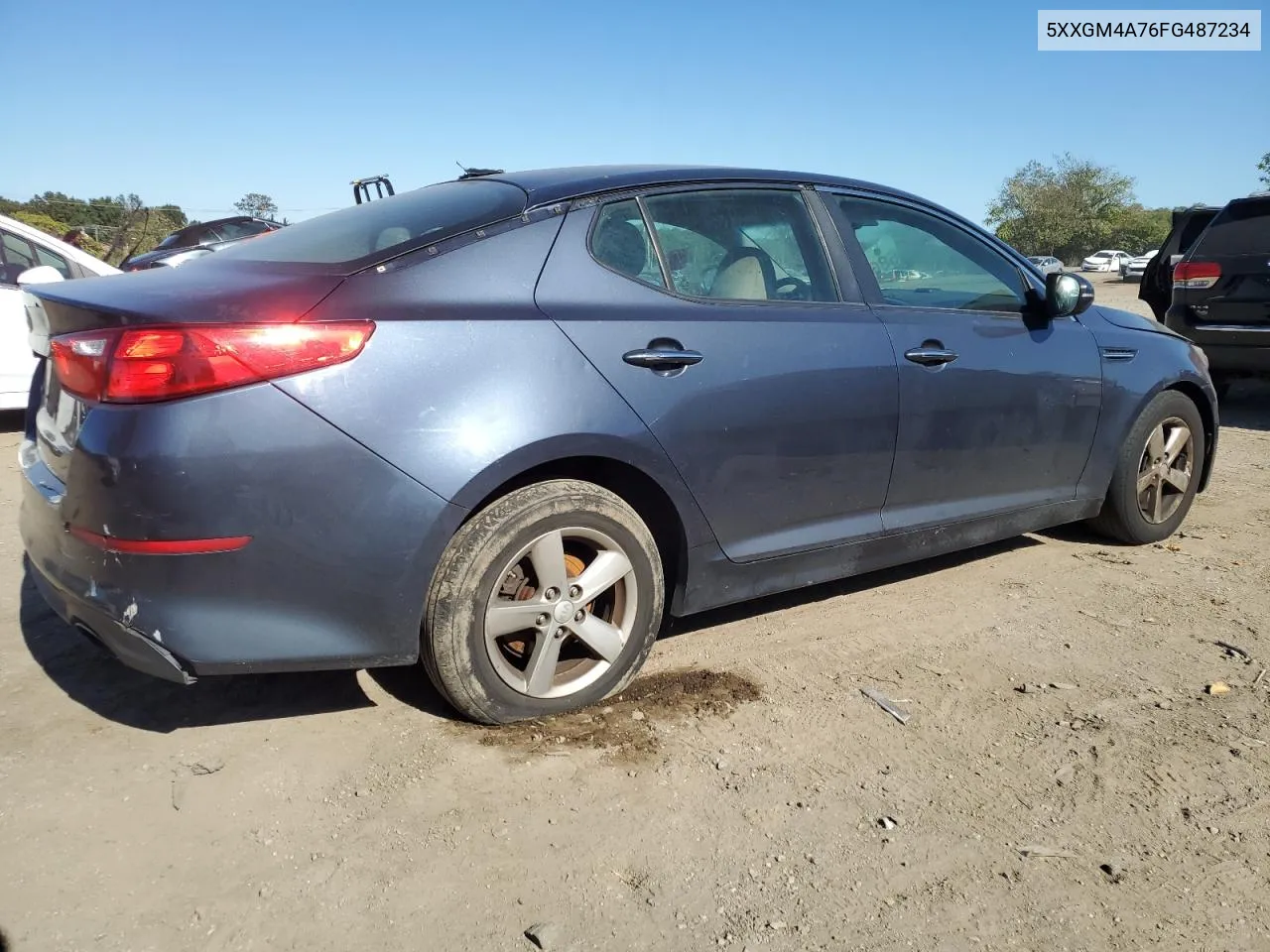 5XXGM4A76FG487234 2015 Kia Optima Lx