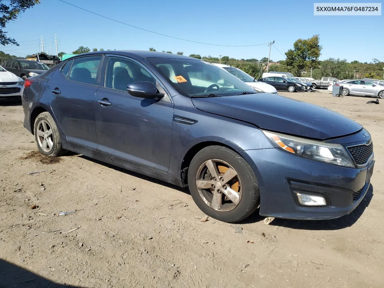 5XXGM4A76FG487234 2015 Kia Optima Lx