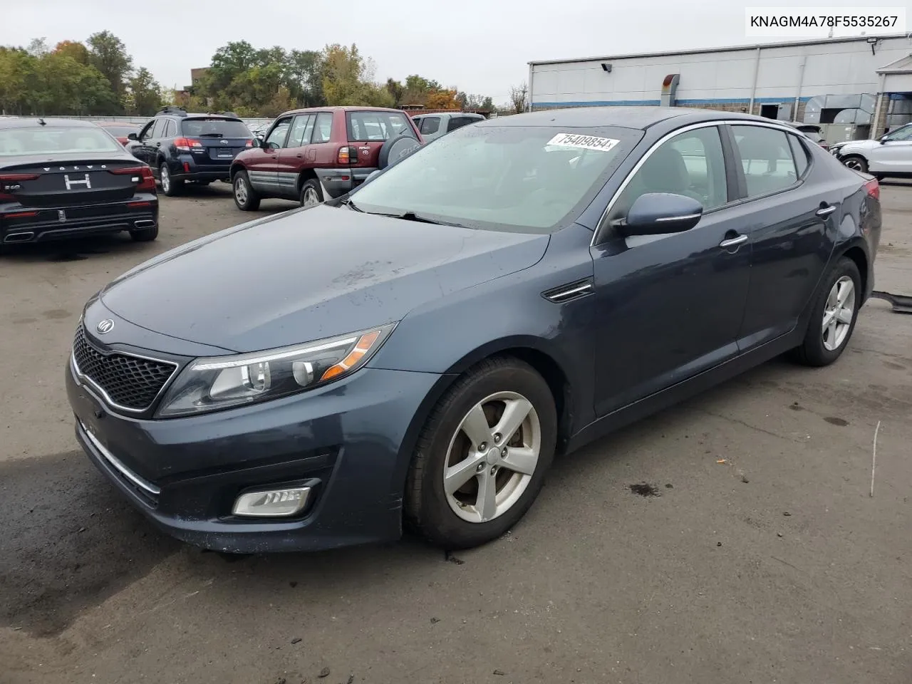 2015 Kia Optima Lx VIN: KNAGM4A78F5535267 Lot: 75409854