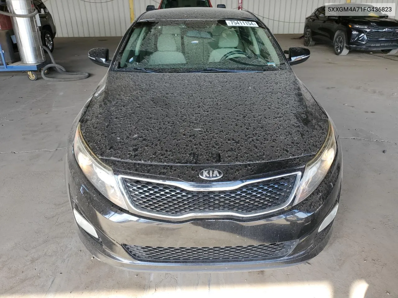 2015 Kia Optima Lx VIN: 5XXGM4A71FG436823 Lot: 75411154