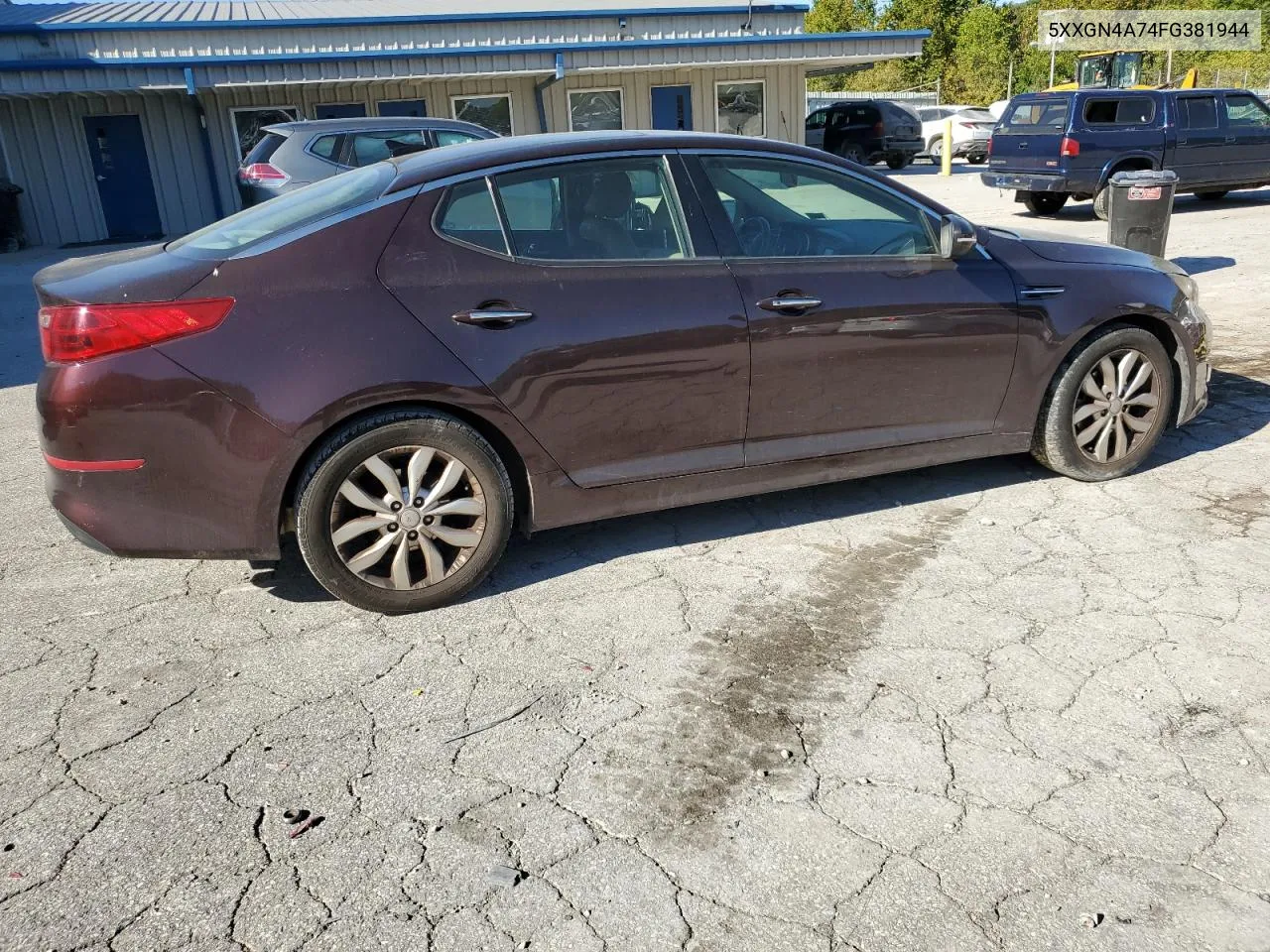 2015 Kia Optima Ex VIN: 5XXGN4A74FG381944 Lot: 75434464