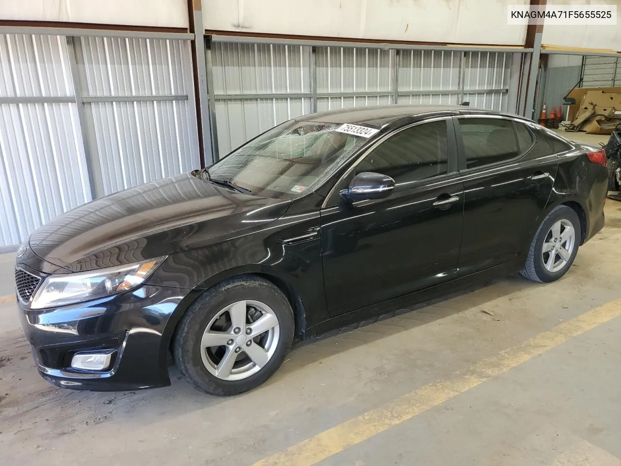 2015 Kia Optima Lx VIN: KNAGM4A71F5655525 Lot: 75513324