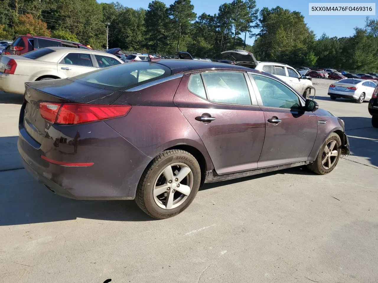 5XXGM4A76FG469316 2015 Kia Optima Lx