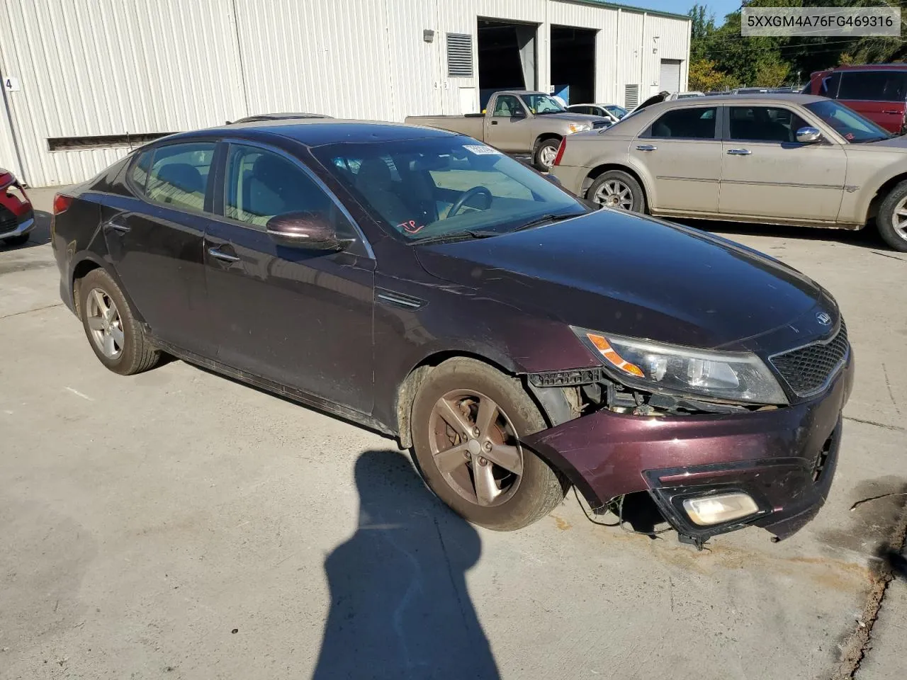 5XXGM4A76FG469316 2015 Kia Optima Lx