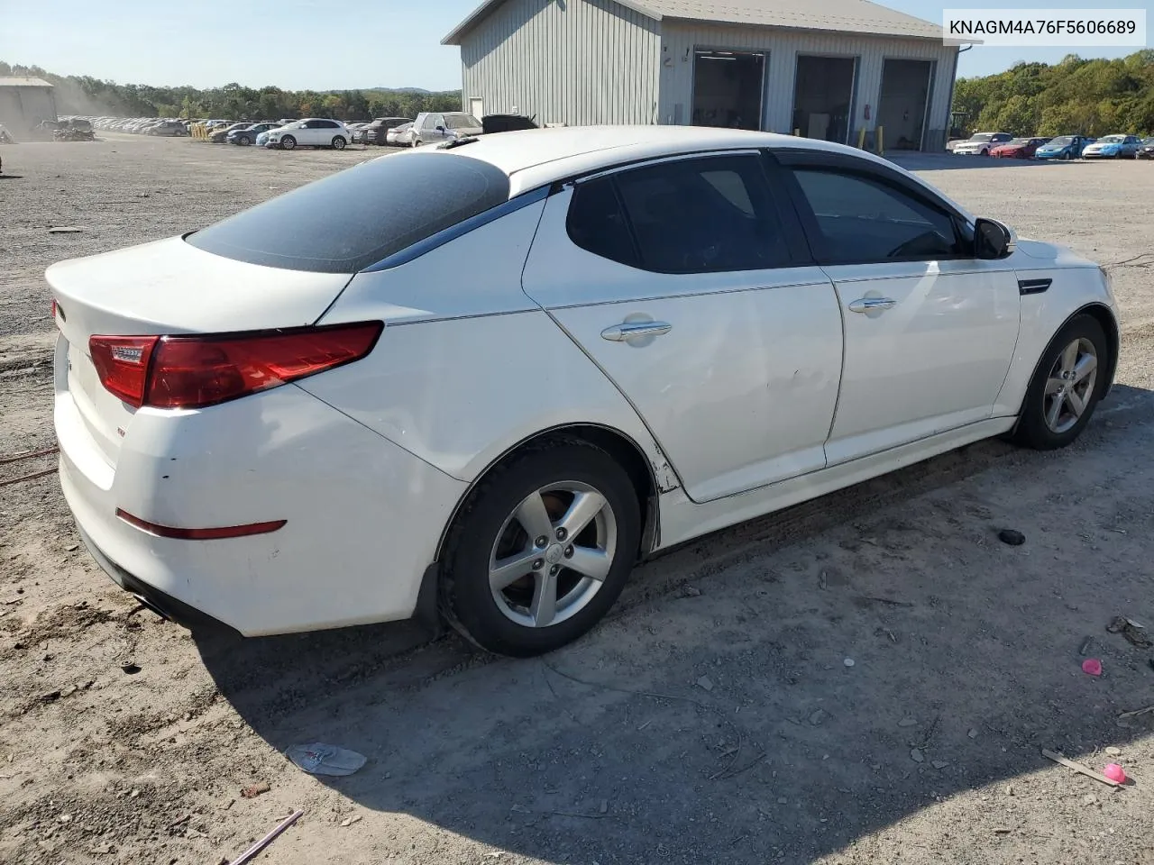 2015 Kia Optima Lx VIN: KNAGM4A76F5606689 Lot: 75540344