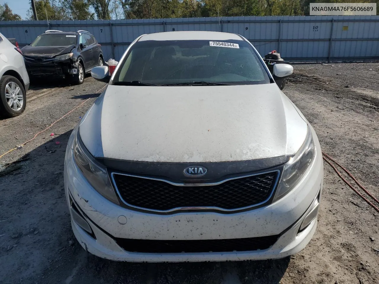 2015 Kia Optima Lx VIN: KNAGM4A76F5606689 Lot: 75540344