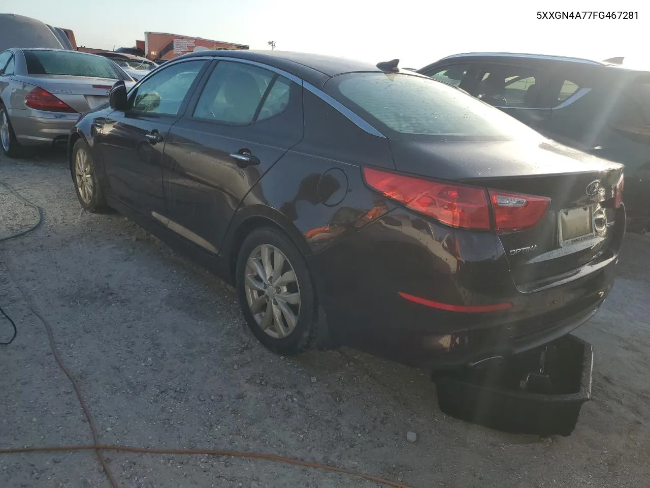 2015 Kia Optima Ex VIN: 5XXGN4A77FG467281 Lot: 75548604