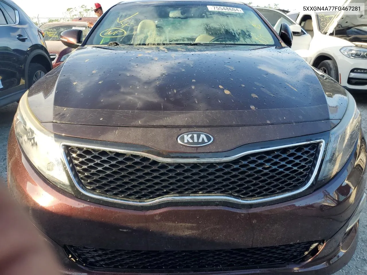 2015 Kia Optima Ex VIN: 5XXGN4A77FG467281 Lot: 75548604