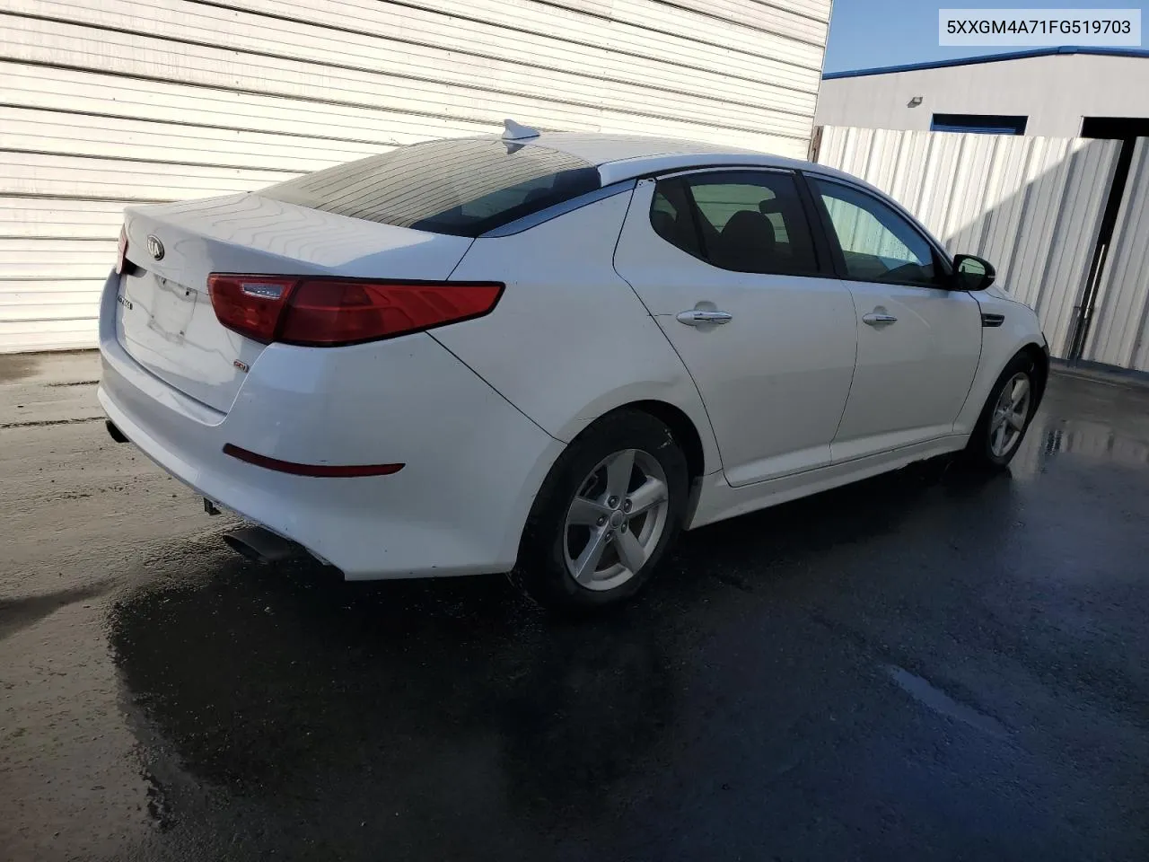 2015 Kia Optima Lx VIN: 5XXGM4A71FG519703 Lot: 75550764