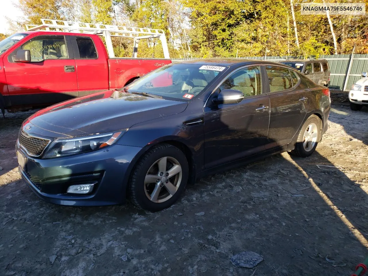 KNAGM4A79F5546746 2015 Kia Optima Lx