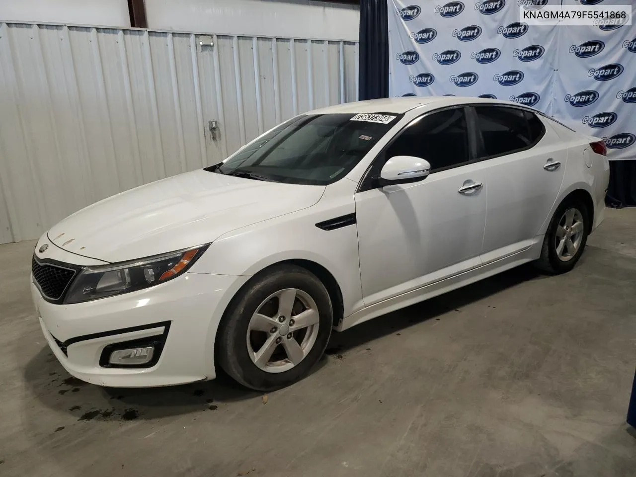 2015 Kia Optima Lx VIN: KNAGM4A79F5541868 Lot: 75637304