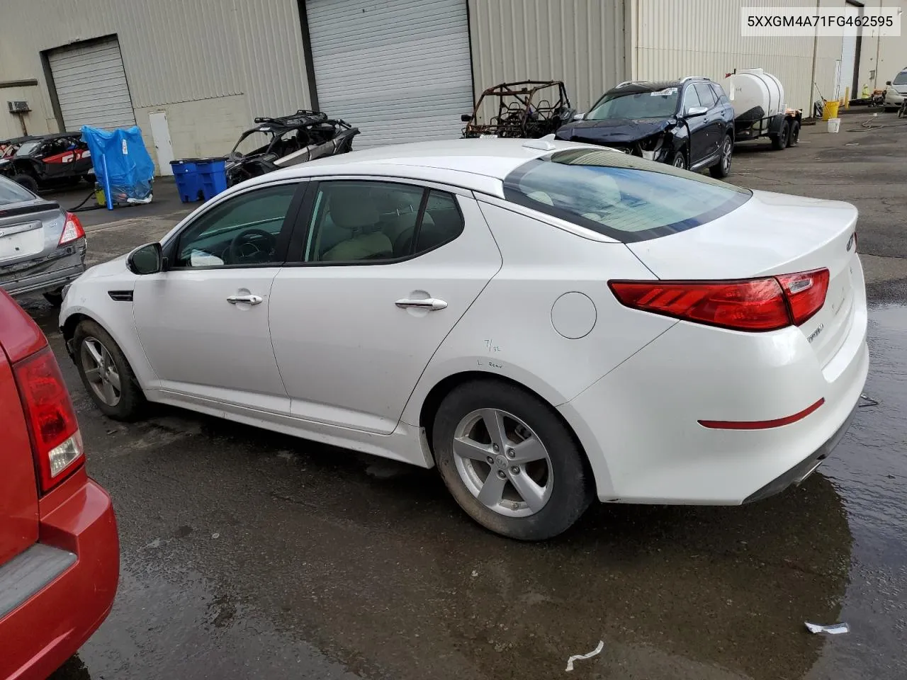 2015 Kia Optima Lx VIN: 5XXGM4A71FG462595 Lot: 75696154