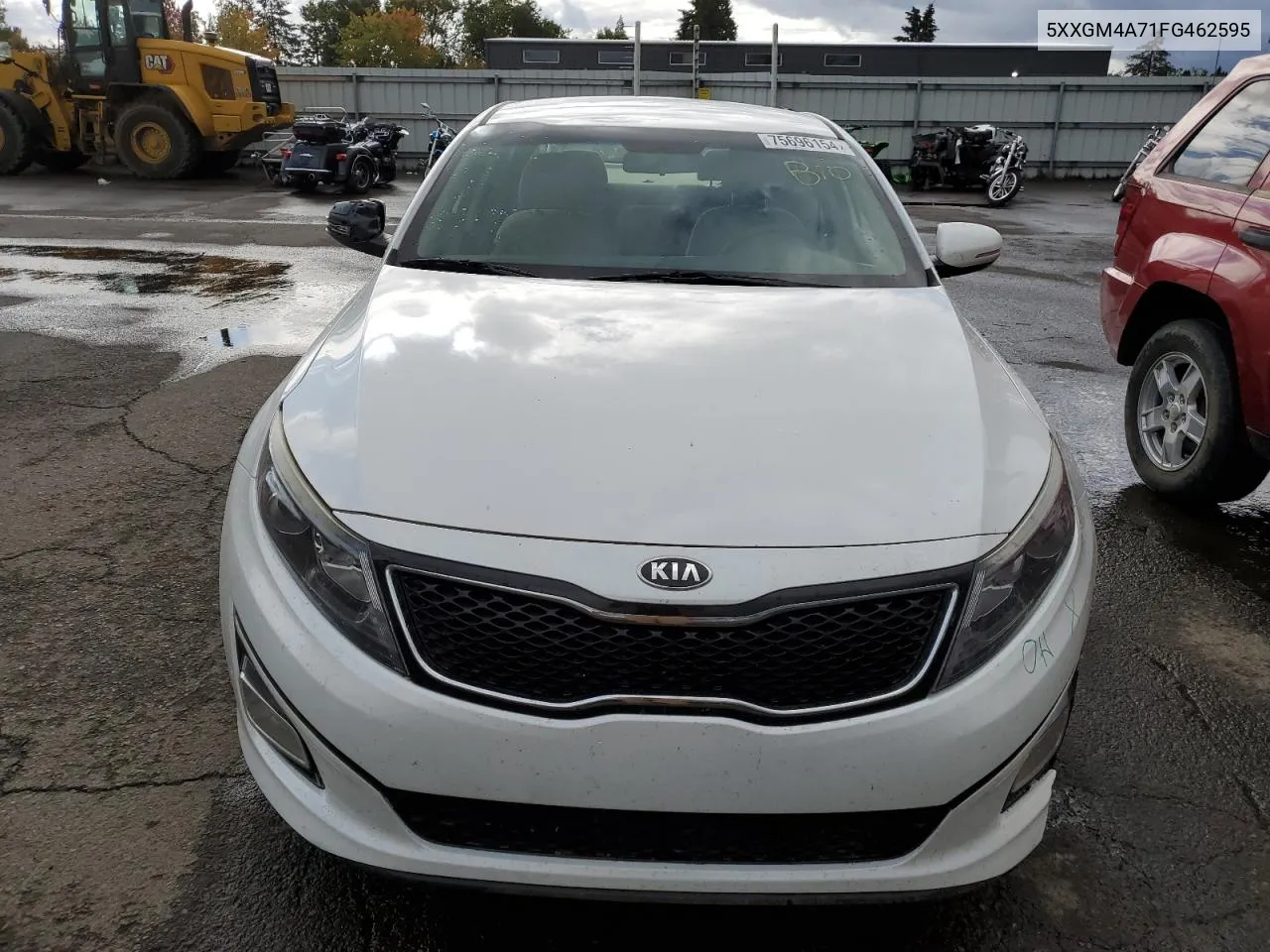 2015 Kia Optima Lx VIN: 5XXGM4A71FG462595 Lot: 75696154