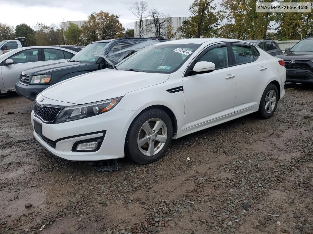 KNAGM4A7XF5644538 2015 Kia Optima Lx