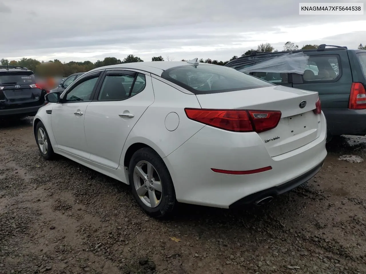 2015 Kia Optima Lx VIN: KNAGM4A7XF5644538 Lot: 75728034