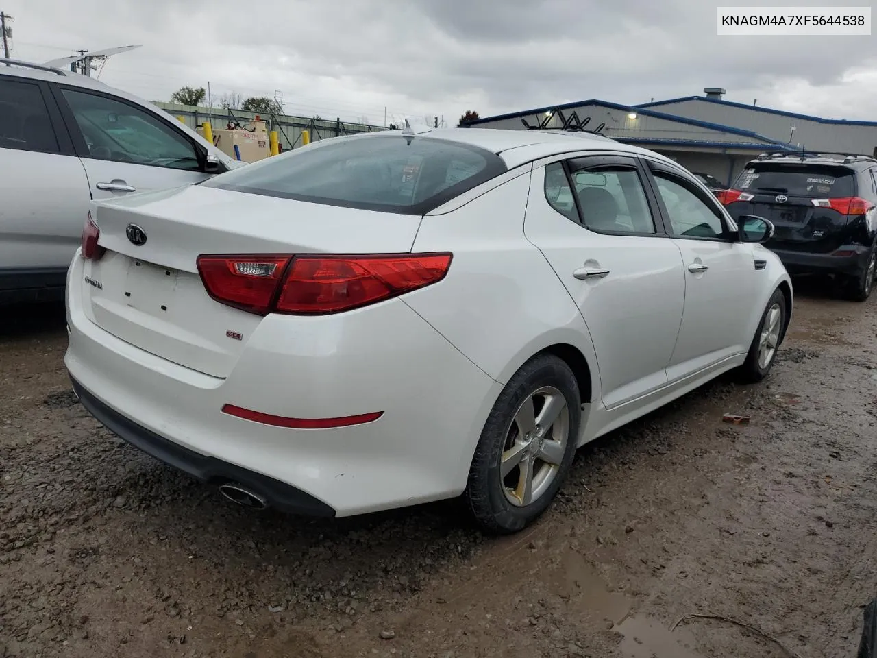 2015 Kia Optima Lx VIN: KNAGM4A7XF5644538 Lot: 75728034