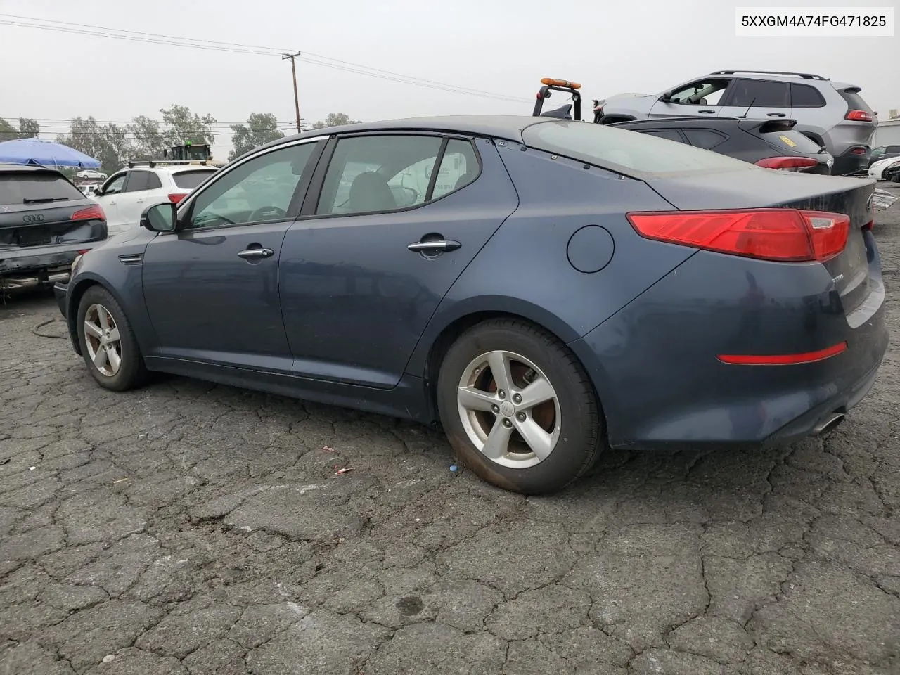 2015 Kia Optima Lx VIN: 5XXGM4A74FG471825 Lot: 75759864