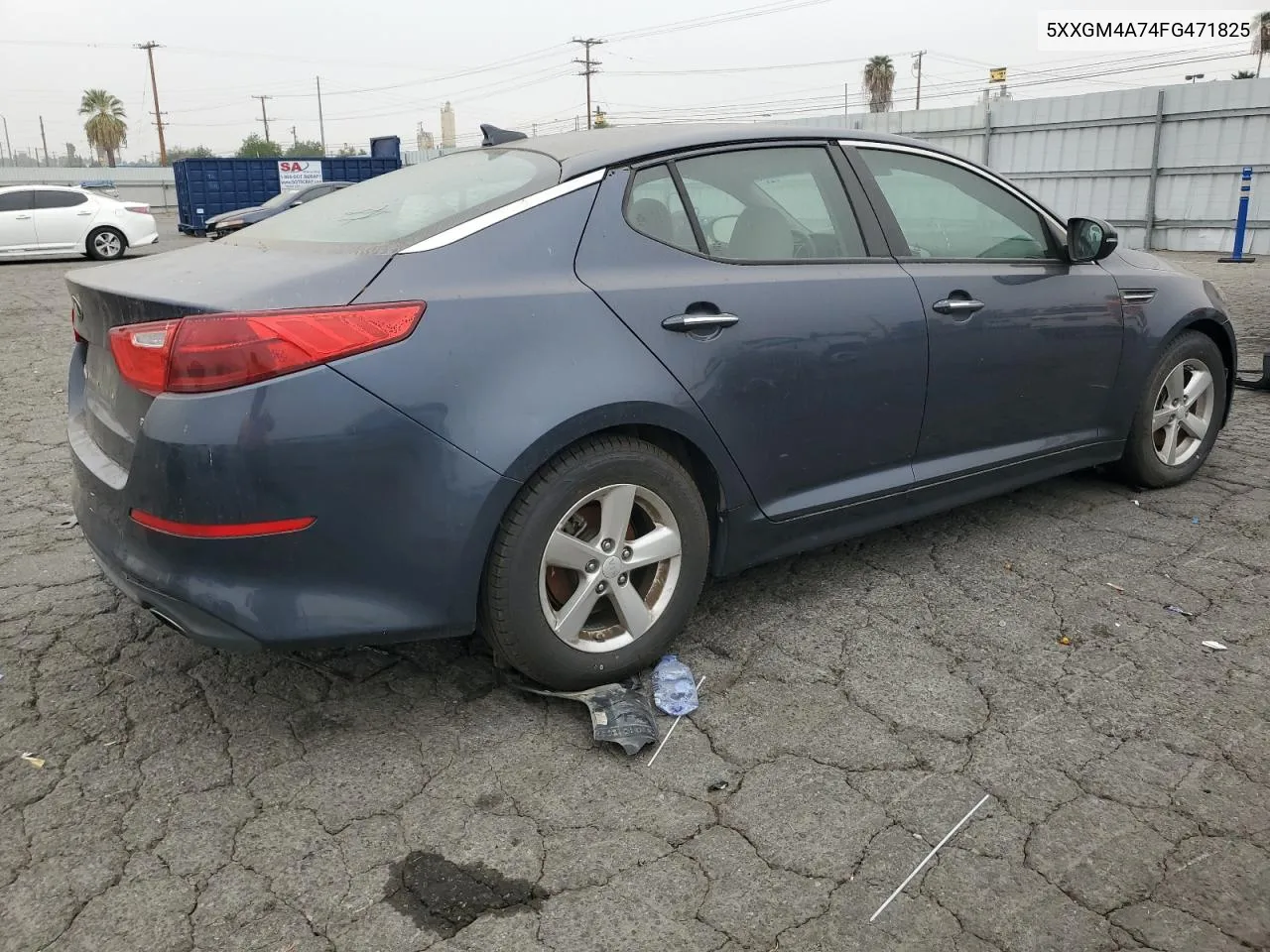 2015 Kia Optima Lx VIN: 5XXGM4A74FG471825 Lot: 75759864