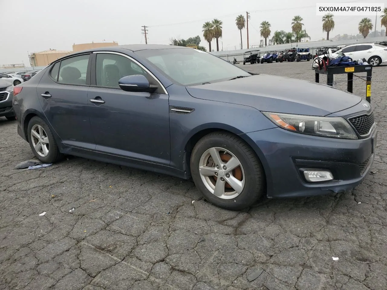 2015 Kia Optima Lx VIN: 5XXGM4A74FG471825 Lot: 75759864