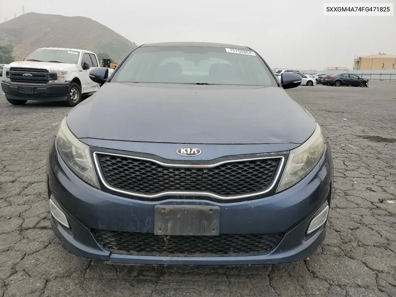 2015 Kia Optima Lx VIN: 5XXGM4A74FG471825 Lot: 75759864