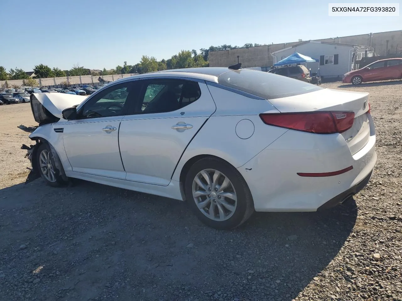 2015 Kia Optima Ex VIN: 5XXGN4A72FG393820 Lot: 75808224