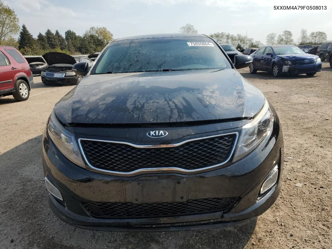 2015 Kia Optima Lx VIN: 5XXGM4A79FG508013 Lot: 75855864