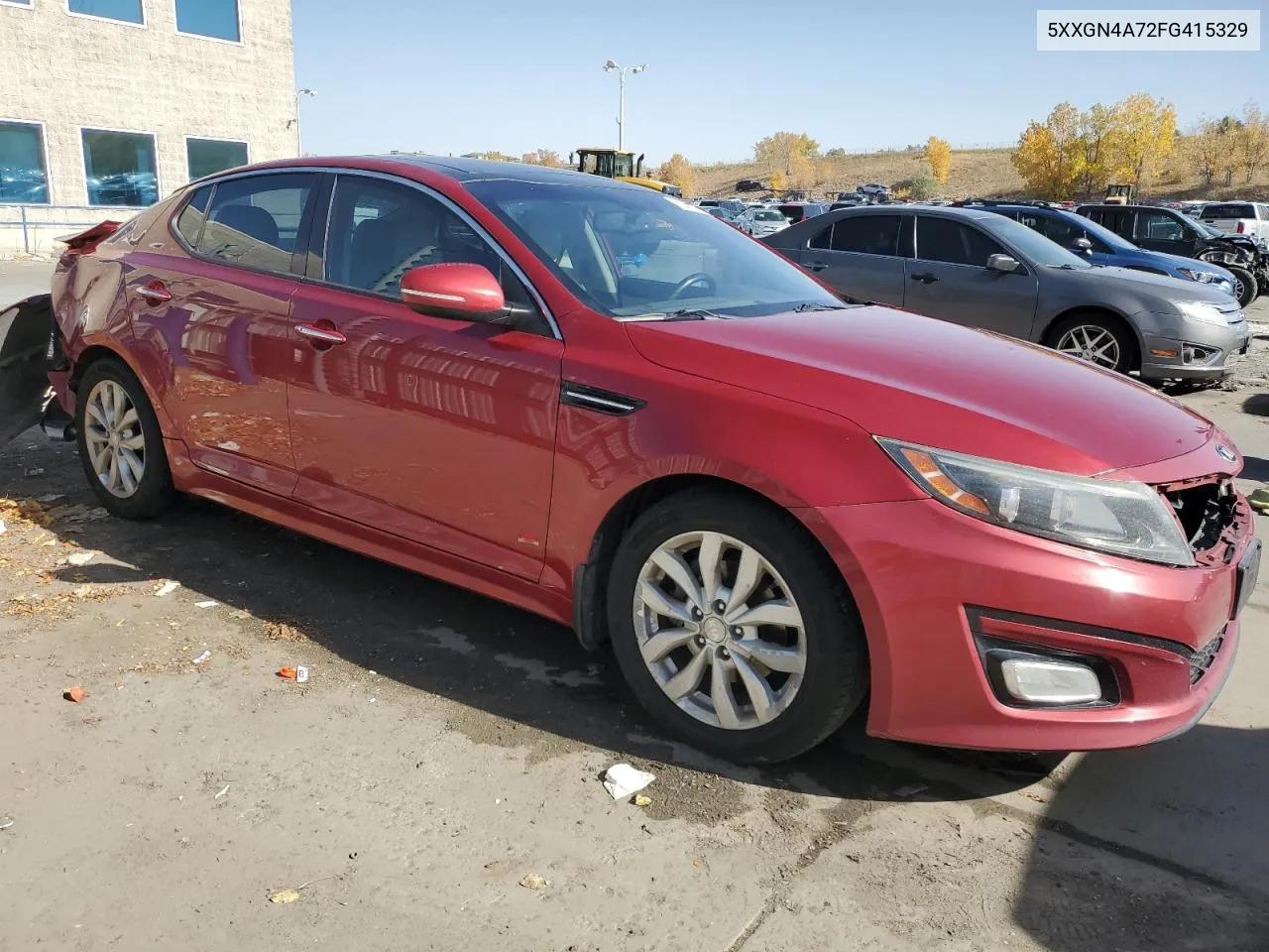 2015 Kia Optima Ex VIN: 5XXGN4A72FG415329 Lot: 75857784