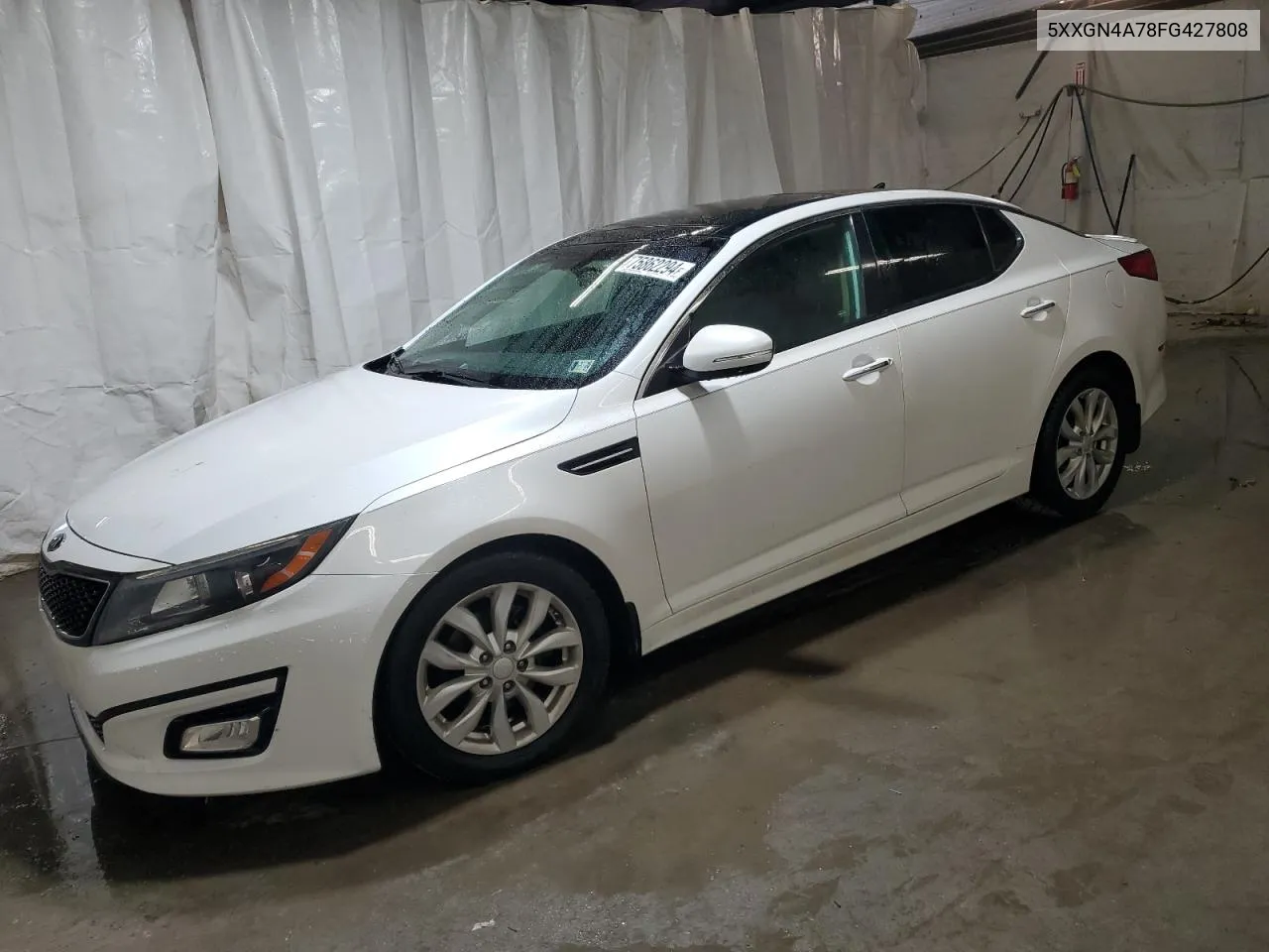 2015 Kia Optima Ex VIN: 5XXGN4A78FG427808 Lot: 75862294