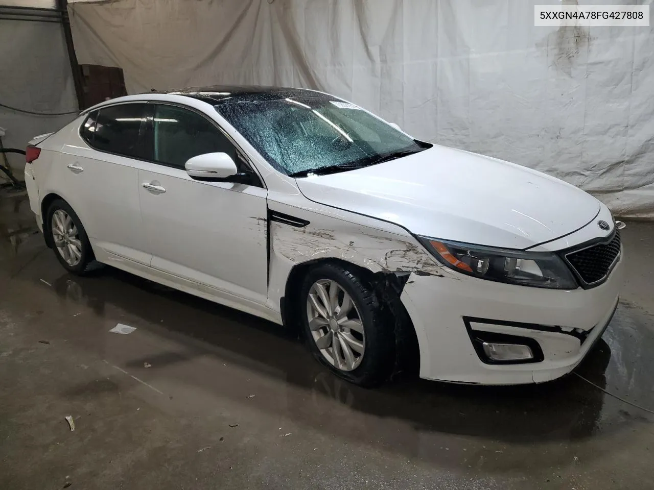 2015 Kia Optima Ex VIN: 5XXGN4A78FG427808 Lot: 75862294