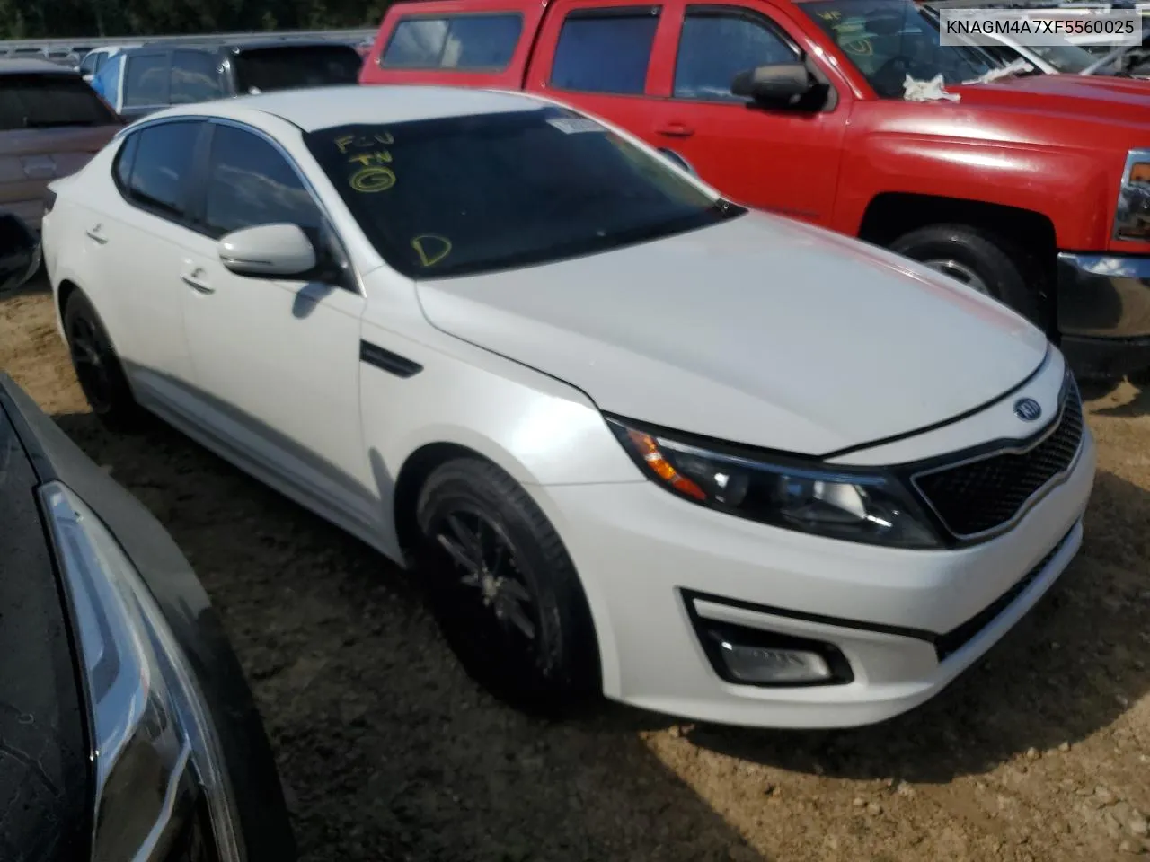 2015 Kia Optima Lx VIN: KNAGM4A7XF5560025 Lot: 75892004