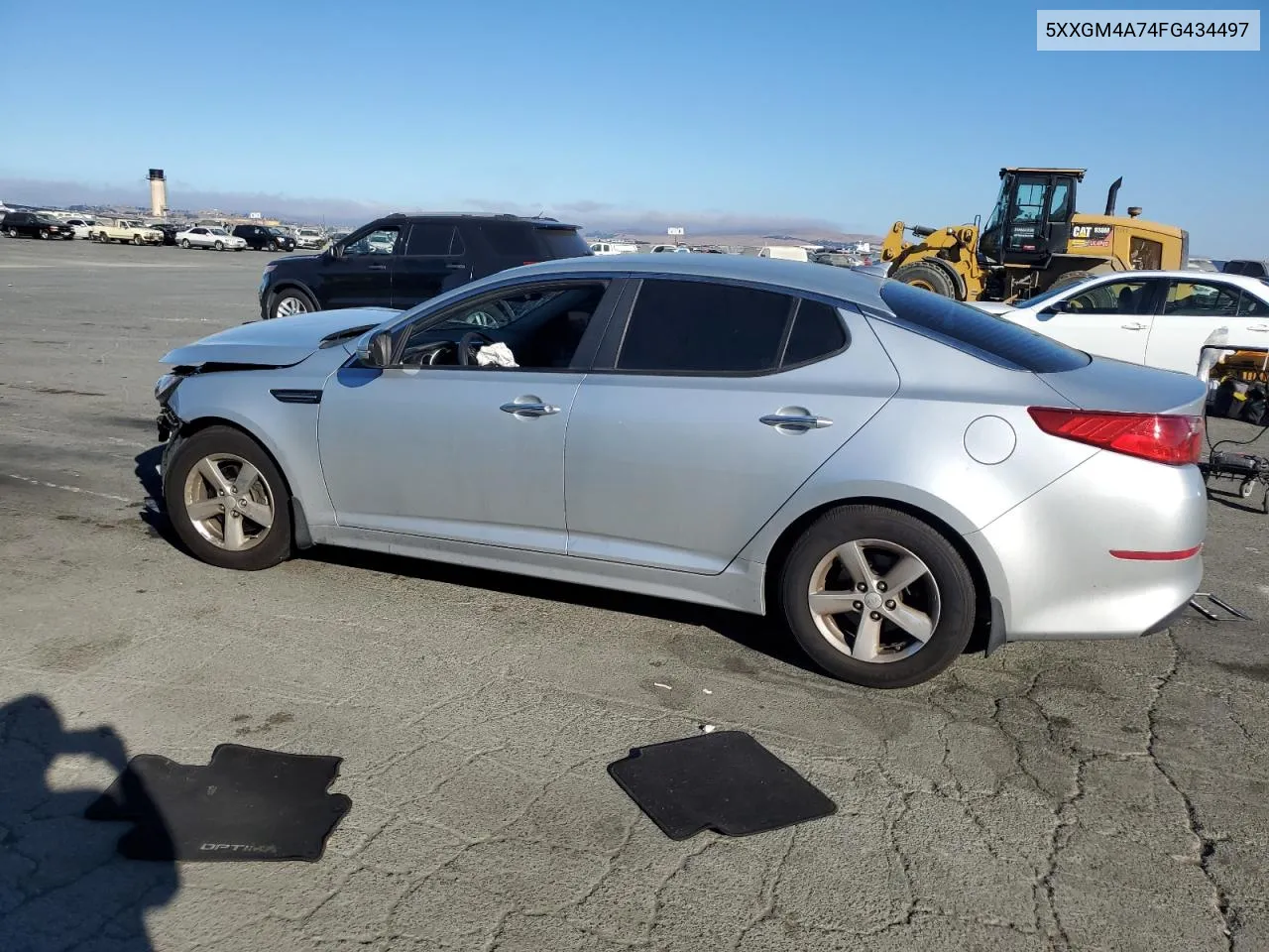 2015 Kia Optima Lx VIN: 5XXGM4A74FG434497 Lot: 75913294