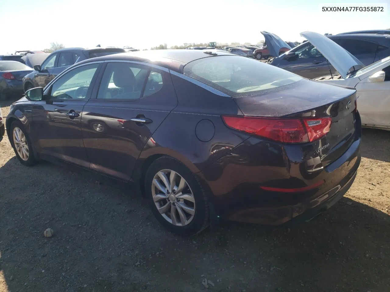 5XXGN4A77FG355872 2015 Kia Optima Ex