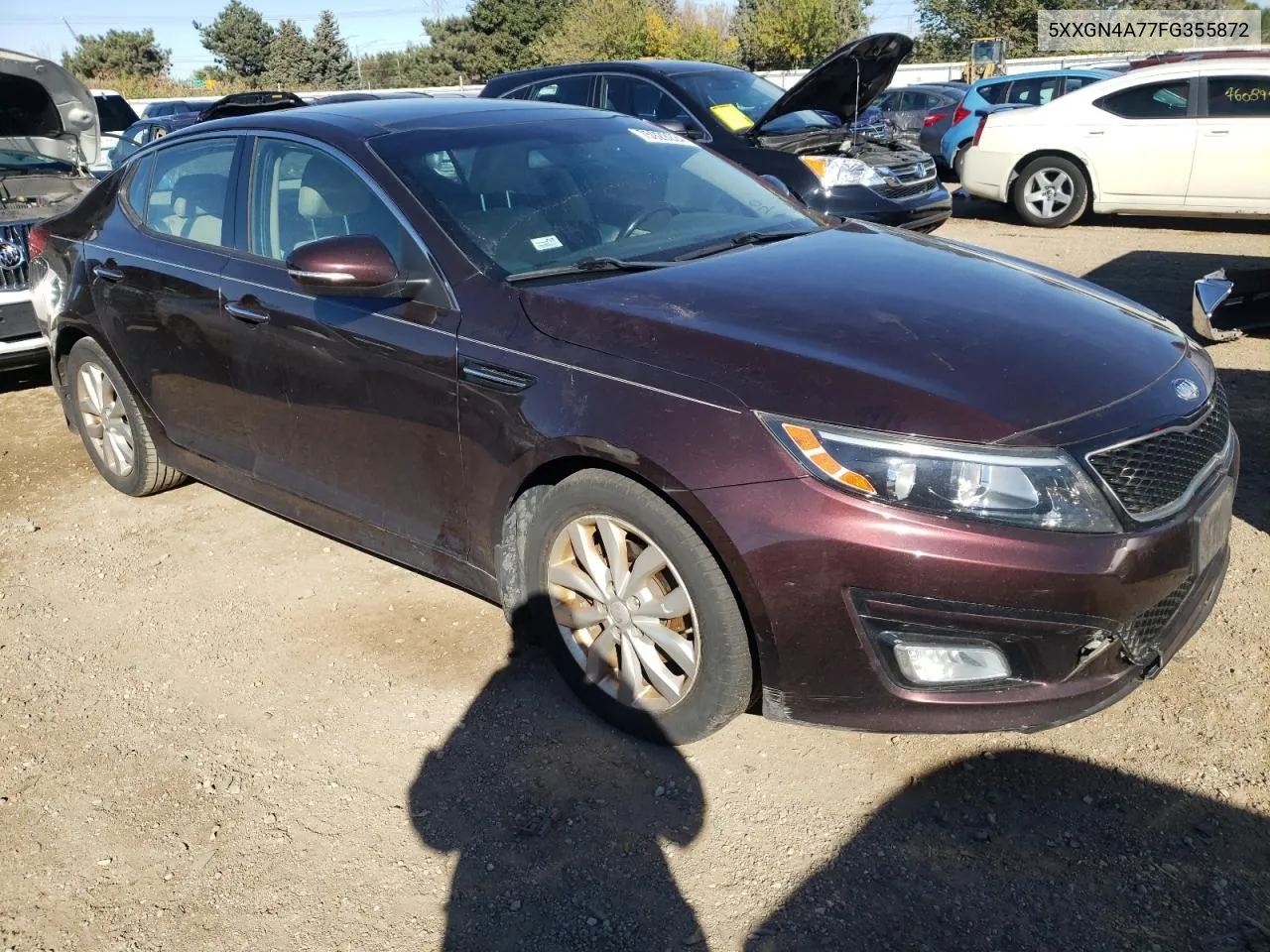 5XXGN4A77FG355872 2015 Kia Optima Ex