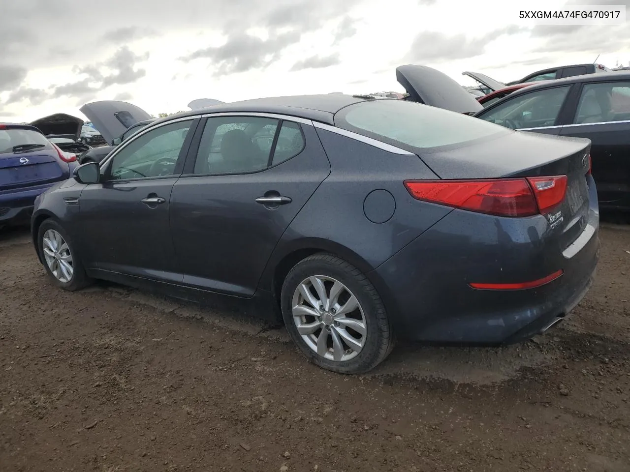 2015 Kia Optima Lx VIN: 5XXGM4A74FG470917 Lot: 75955324