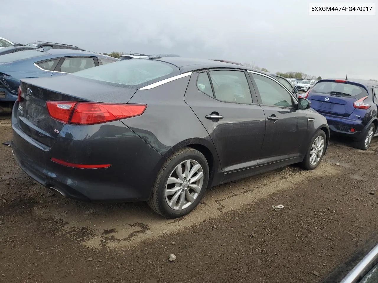 5XXGM4A74FG470917 2015 Kia Optima Lx