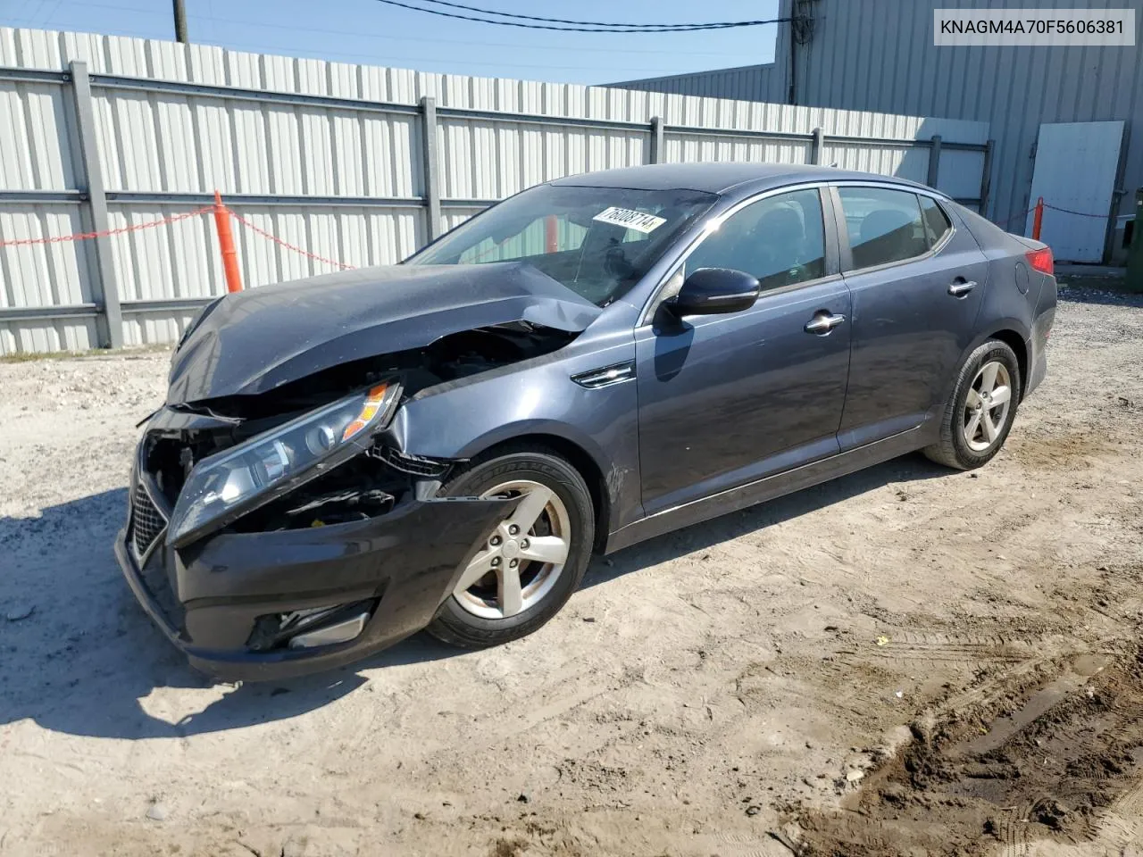 KNAGM4A70F5606381 2015 Kia Optima Lx